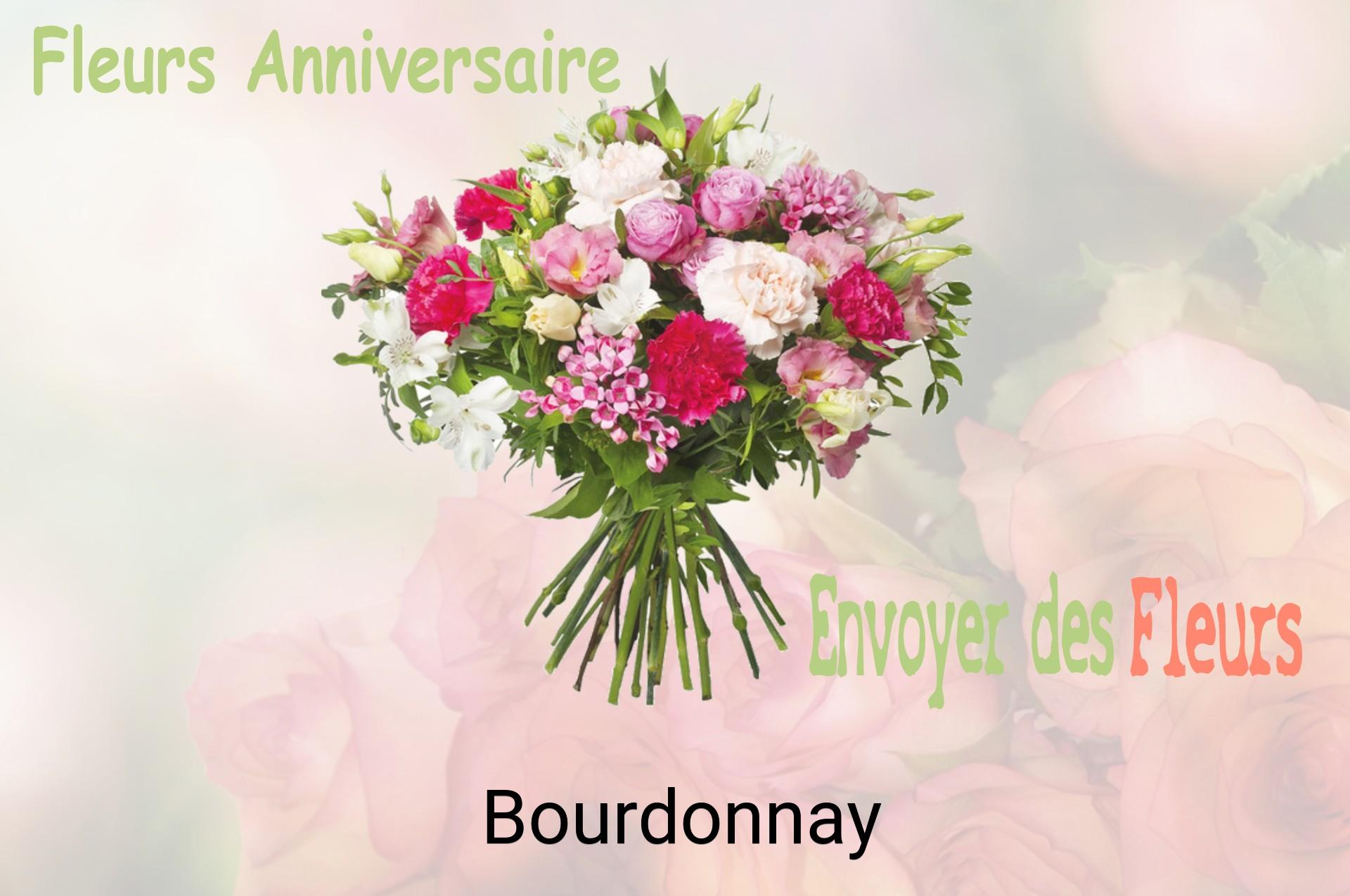 Bouquet de fleurs d’anniversaire livré à Bourdonnay